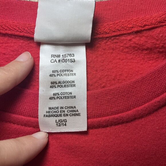 Chicago Blackhawks NHL Official Licensed Product Ladies Sweatshirt Size L 12/14 - Picture 6 of 10